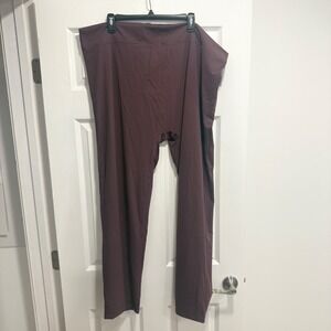 PrettyLittleThing Plus Eggplant‎ Contour Sculpt Leggings 24 High Waist Stretchy